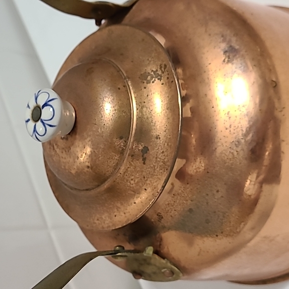 Last chance VINTAGE  GOLD TONE COFFEE POT - Picture 8 of 11